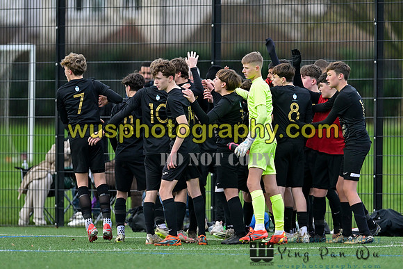 20240106-105512A Welling United Academy Boys U15 Reds v New Level Soccer Academy Boys U15