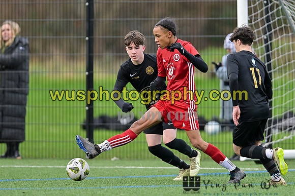 20240106-105631 Welling United Academy Boys U15 Reds v New Level Soccer Academy Boys U15