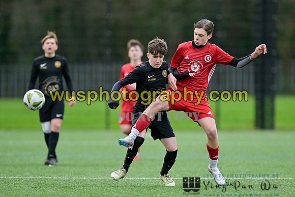 20240106-105856 Welling United Academy Boys U15 Reds v New Level Soccer Academy Boys U15
