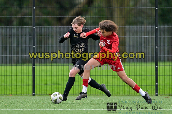 20240106-110457 Welling United Academy Boys U15 Reds v New Level Soccer Academy Boys U15
