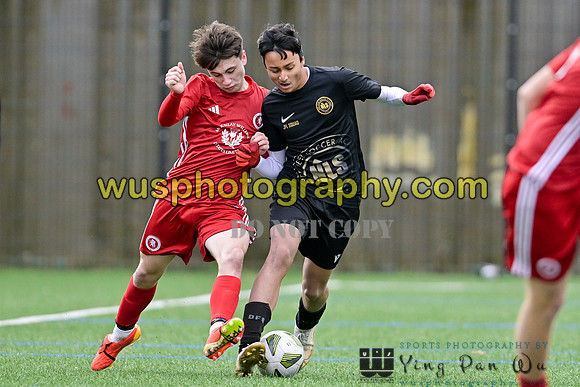 20240106-110503 Welling United Academy Boys U15 Reds v New Level Soccer Academy Boys U15