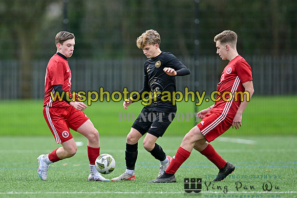 20240106-110507 Welling United Academy Boys U15 Reds v New Level Soccer Academy Boys U15