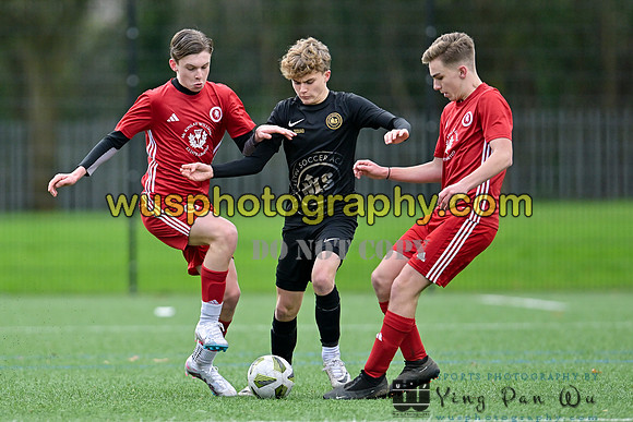20240106-110507A Welling United Academy Boys U15 Reds v New Level Soccer Academy Boys U15