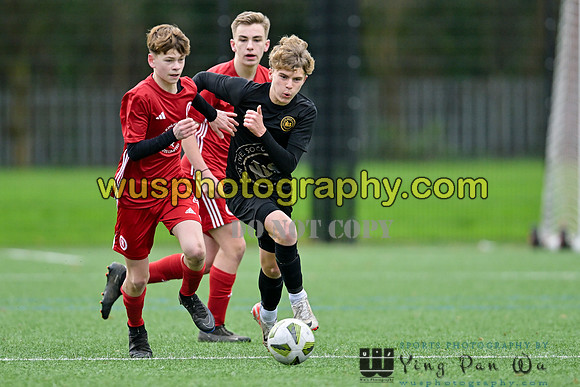 20240106-110508 Welling United Academy Boys U15 Reds v New Level Soccer Academy Boys U15