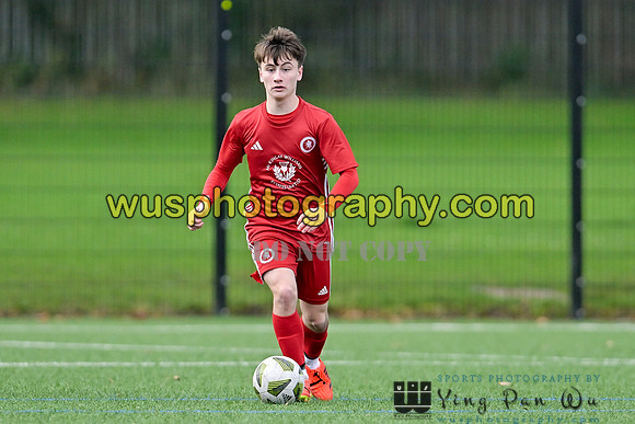20240106-110809 Welling United Academy Boys U15 Reds v New Level Soccer Academy Boys U15