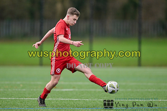 20240106-110752A Welling United Academy Boys U15 Reds v New Level Soccer Academy Boys U15