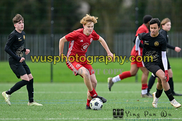 20240106-111145 Welling United Academy Boys U15 Reds v New Level Soccer Academy Boys U15