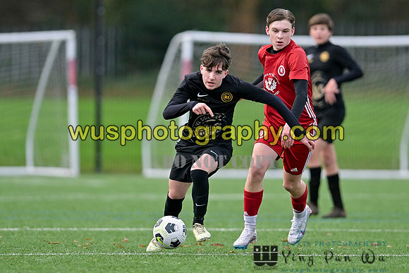 20240106-111232 Welling United Academy Boys U15 Reds v New Level Soccer Academy Boys U15