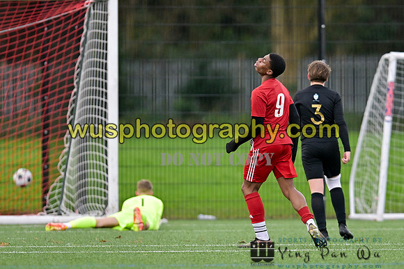 20240106-111417 Welling United Academy Boys U15 Reds v New Level Soccer Academy Boys U15