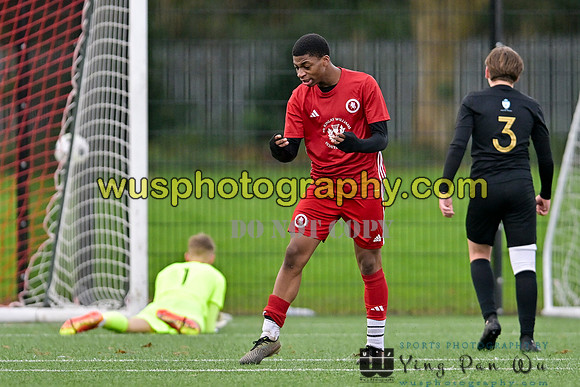 20240106-111418 Welling United Academy Boys U15 Reds v New Level Soccer Academy Boys U15
