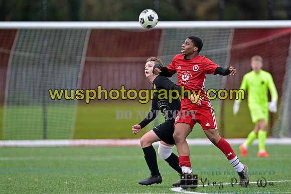 20240106-111909 Welling United Academy Boys U15 Reds v New Level Soccer Academy Boys U15