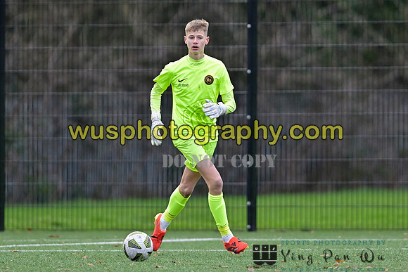 20240106-112604 Welling United Academy Boys U15 Reds v New Level Soccer Academy Boys U15