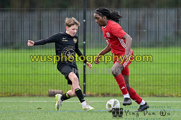 20240106-112714 Welling United Academy Boys U15 Reds v New Level Soccer Academy Boys U15