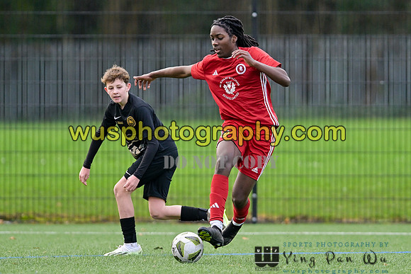 20240106-112715 Welling United Academy Boys U15 Reds v New Level Soccer Academy Boys U15