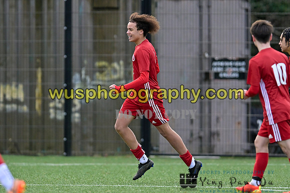20240106-112733B Welling United Academy Boys U15 Reds v New Level Soccer Academy Boys U15