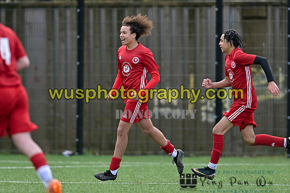 20240106-112734 Welling United Academy Boys U15 Reds v New Level Soccer Academy Boys U15