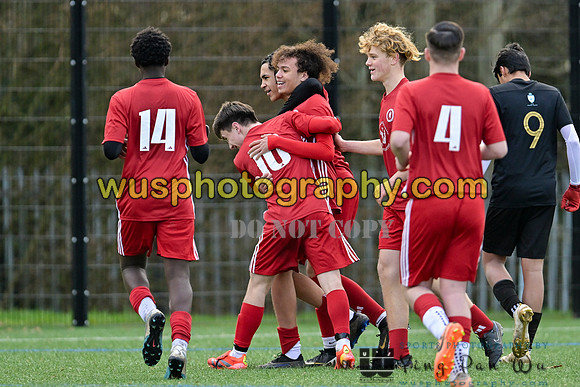 20240106-112738 Welling United Academy Boys U15 Reds v New Level Soccer Academy Boys U15