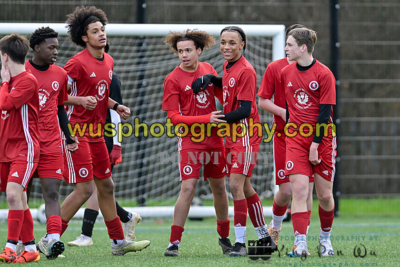 20240106-112752A Welling United Academy Boys U15 Reds v New Level Soccer Academy Boys U15