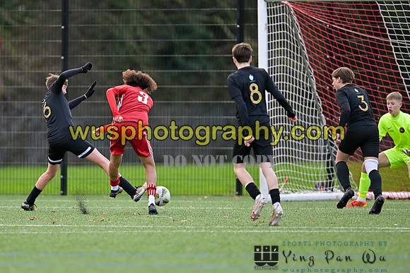 20240106-112901 Welling United Academy Boys U15 Reds v New Level Soccer Academy Boys U15