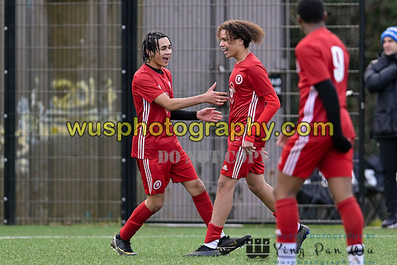 20240106-112903A Welling United Academy Boys U15 Reds v New Level Soccer Academy Boys U15