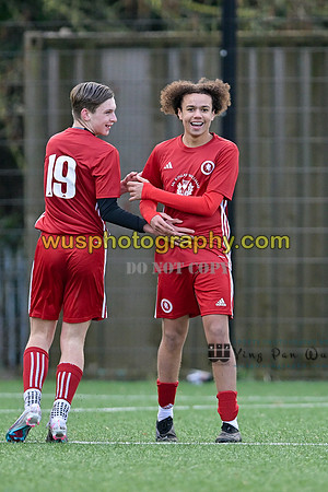 20240106-112907 Welling United Academy Boys U15 Reds v New Level Soccer Academy Boys U15