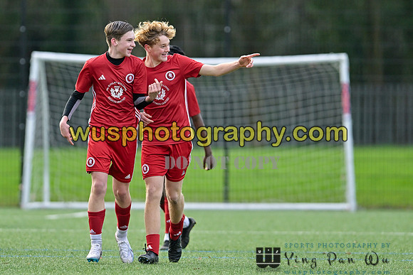 20240106-113221 Welling United Academy Boys U15 Reds v New Level Soccer Academy Boys U15