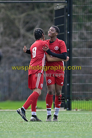 20240106-113454 Welling United Academy Boys U15 Reds v New Level Soccer Academy Boys U15