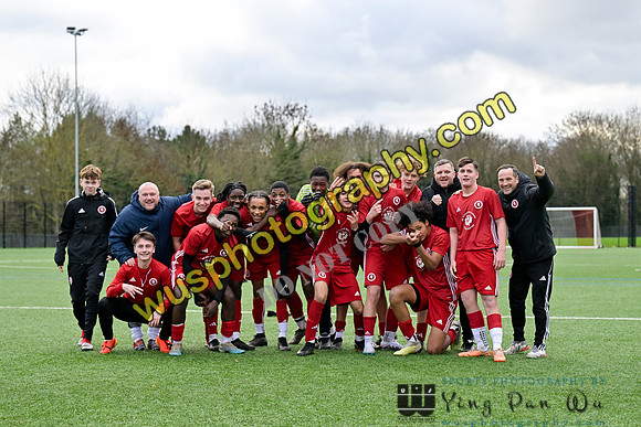 20240106-114336 Welling United Academy Boys U15 Reds v New Level Soccer Academy Boys U15