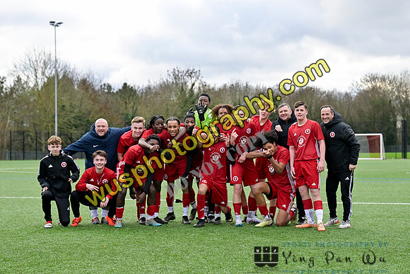 20240106-114337 Welling United Academy Boys U15 Reds v New Level Soccer Academy Boys U15