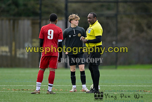 20240106-100503 Welling United Academy Boys U15 Reds v New Level Soccer Academy Boys U15