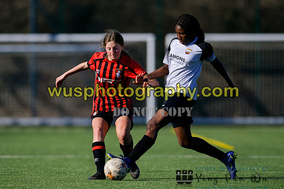 20220319-150842A London Bees Academy U14 v AFC Bournemouth Girls U14