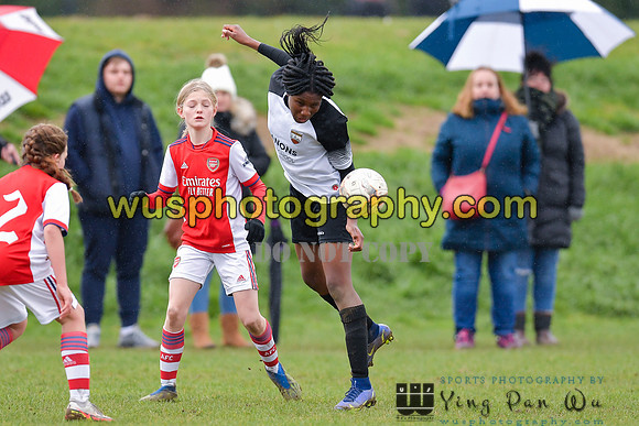 20220305-140040 London Bees Academy U14 v Arsenal FC Girls U13