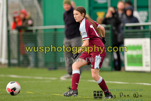 20211211-113059A West Ham United Academy Girls U16 v London Bees Academy U16