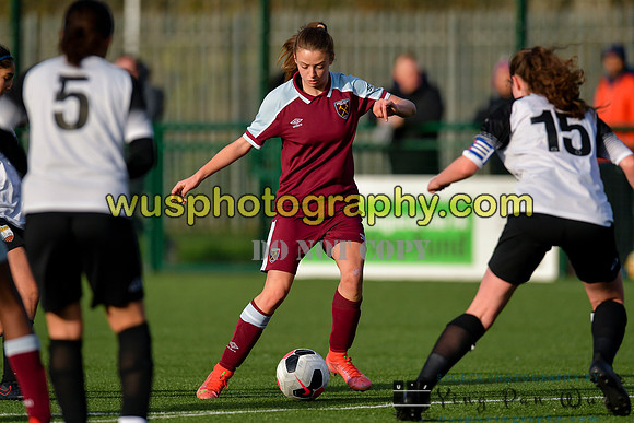 20211211-105851A West Ham United Academy Girls U16 v London Bees Academy U16