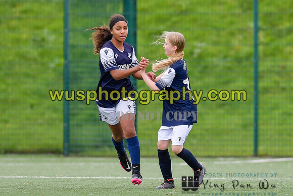 20201031-144923A London Bees Academy U14 v Millwall Lionesses Girls U14