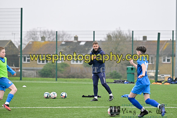 20240113-094922 West Ham United Foundation Boys U13 v Soccer Elite FA Boys U13