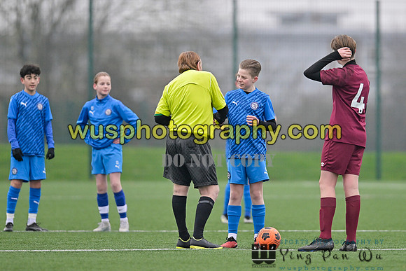 20240113-100144 West Ham United Foundation Boys U13 v Soccer Elite FA Boys U13