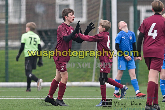 20240113-100414 West Ham United Foundation Boys U13 v Soccer Elite FA Boys U13