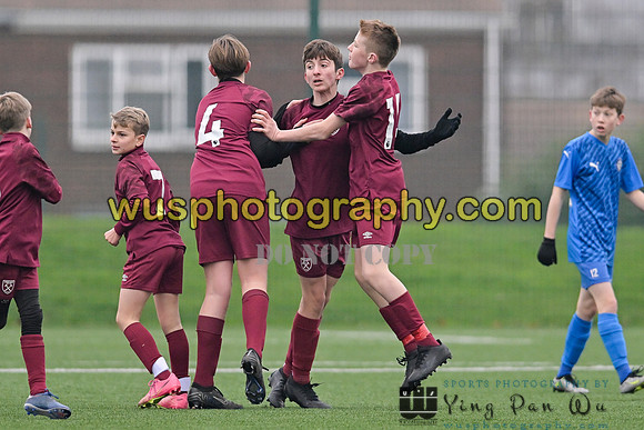 20240113-100418 West Ham United Foundation Boys U13 v Soccer Elite FA Boys U13
