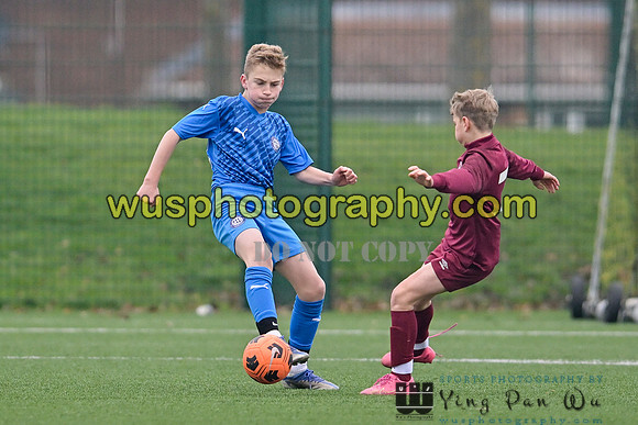 20240113-100624 West Ham United Foundation Boys U13 v Soccer Elite FA Boys U13