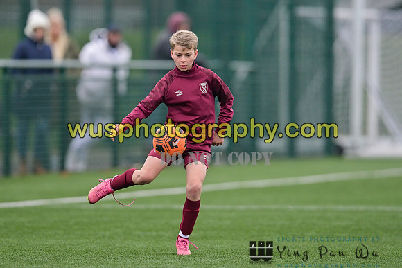 20240113-100718 West Ham United Foundation Boys U13 v Soccer Elite FA Boys U13
