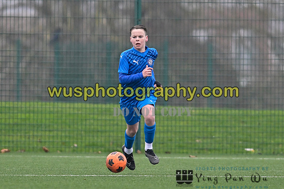 20240113-101317 West Ham United Foundation Boys U13 v Soccer Elite FA Boys U13