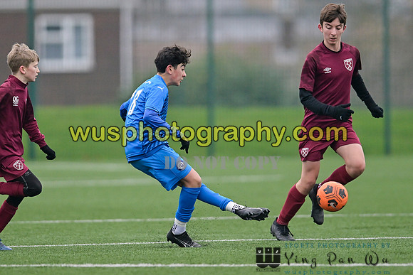 20240113-101812 West Ham United Foundation Boys U13 v Soccer Elite FA Boys U13