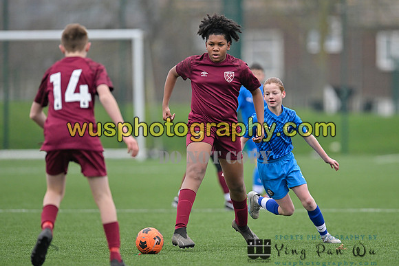 20240113-102856 West Ham United Foundation Boys U13 v Soccer Elite FA Boys U13