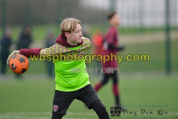 20240113-102935 West Ham United Foundation Boys U13 v Soccer Elite FA Boys U13