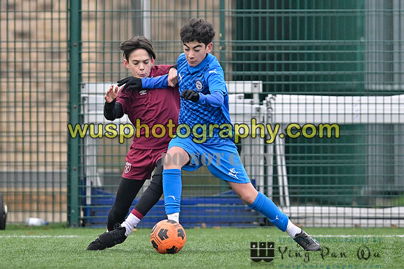 20240113-103407 West Ham United Foundation Boys U13 v Soccer Elite FA Boys U13