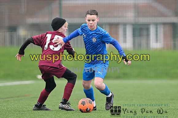 20240113-103424 West Ham United Foundation Boys U13 v Soccer Elite FA Boys U13