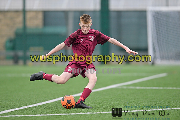 20240113-103416 West Ham United Foundation Boys U13 v Soccer Elite FA Boys U13
