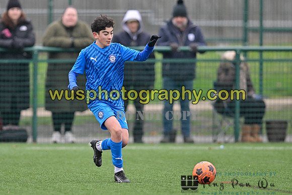 20240113-103547 West Ham United Foundation Boys U13 v Soccer Elite FA Boys U13