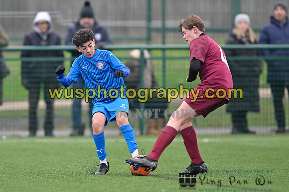 20240113-103547B West Ham United Foundation Boys U13 v Soccer Elite FA Boys U13